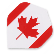 Hard Poly Standard Dart Flight 5049 - Canadian Flag