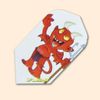 I Flight Slim Dart Flight 509 Red Cartoon Devil