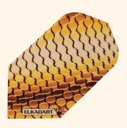 I Flight Slim Dart Flight 515 Yellow Honeycomb Print