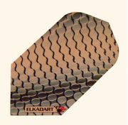 I Flight Slim Dart Flight 516 Grey and White Honeycomb Print