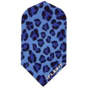 I Flight Slim Dart Flight 528 Blue Leopard