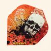I Flight Standard Dart Flight 135 - Black Spatter Paint & Skull