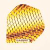 I Flight Standard Dart Flight 139 - Yellow and Copper Honeycomb Design