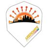 Laserdart Flights LF11 Standard - Kansas City Skyline Horizon Logo Laserdart Flights LF11 Standard - Kansas City Skyline Horizon Logo