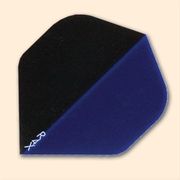 R4X X125 Standard Dart Flight - Transparent Black / Blue