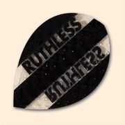 Ruthless X831 Teardrop Dart Flight - Embossed (Dimpled) Black