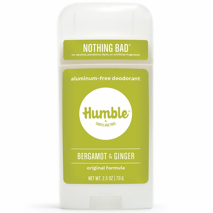 Humble Brands, Aluminum-Free Original Formula Deodorant, Bergamot & Ginger, 2.5 oz