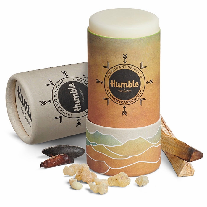 Humble Brands, Aluminum-Free Original Formula Deodorant Paperboard, Palo Santo & Frankincense, 2.65 oz
