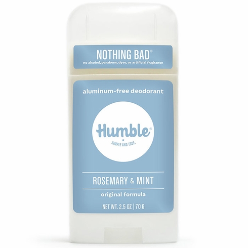 Humble Brands, Aluminum-Free Original Formula Deodorant, Rosemary & Mint, 2.5 oz