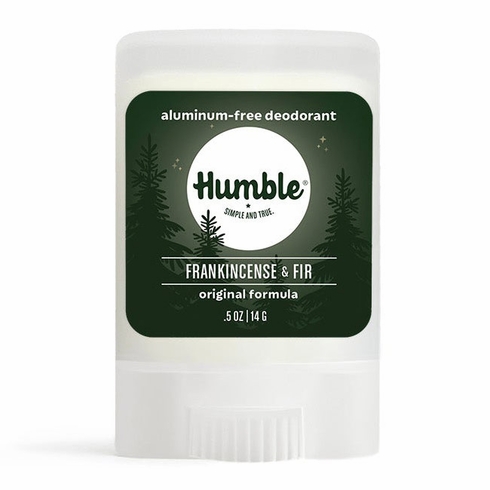 Humble Brands, Aluminum-Free Original Formula Deodorant Travel Size, Frankincense & Fir, 0.5 oz