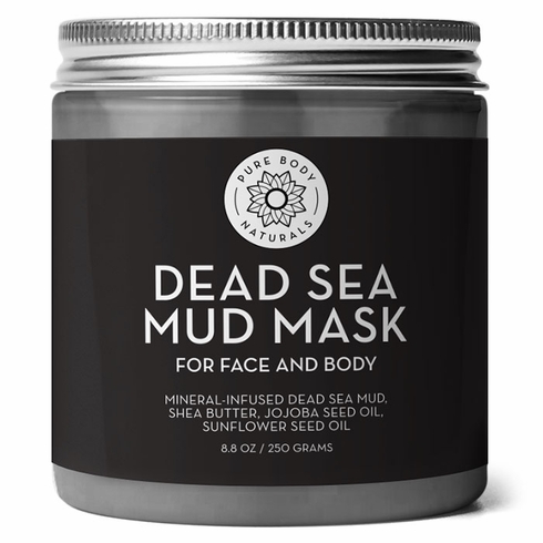 Pure Body Naturals, Dead Sea Mud Mask for Face & Body, 8.8 oz