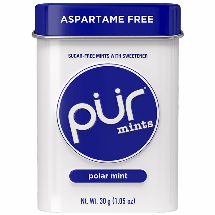 Sugar Free Mints - Polar Mint, 30 Pieces, PUR