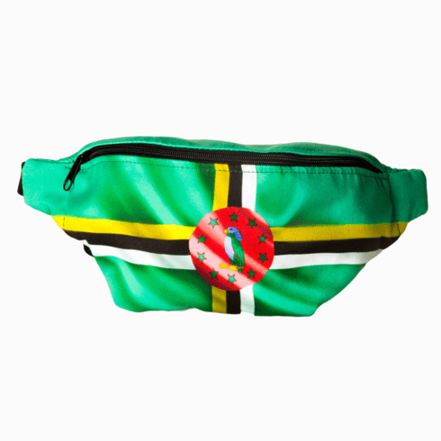 Dominica Flag Fanny Pack