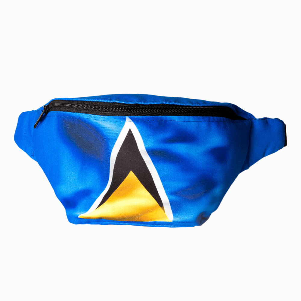 St. Lucia Flag Fanny Pack