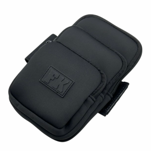 3 Pocket Arm Pouch Wallet - Black