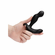 360 Plug Rechargeable Silicone Rotating and Vibrating Prostate Stimulator with Remote Black 5" Silicone Remote
