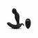 360 Plug Rechargeable Silicone Rotating and Vibrating Prostate Stimulator with Remote Black 5" Silicone Remote
