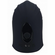 Adjustable Vibrating Silicone Rechargeable Penis Head Stimulator - Black