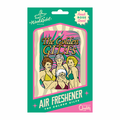 Air Freshener - Golden GILFS Rose
