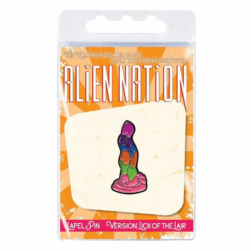 Alien Nation Enamel Pin - Lick Of Lair Multicolor 1.5"