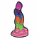 Alien Nation Enamel Pin - Lick Of Lair Multicolor 1.5"