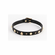 Alina Collar Black/Gold Adjustable PU