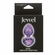 Amethyst Heart Anal Plug Purple S Zinc Alloy