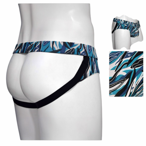 Aquatics Jockstrap Blue/Multi