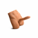 Ass Masturbator with Poseable Dildo Beige 11" TPE/TPR/ABS