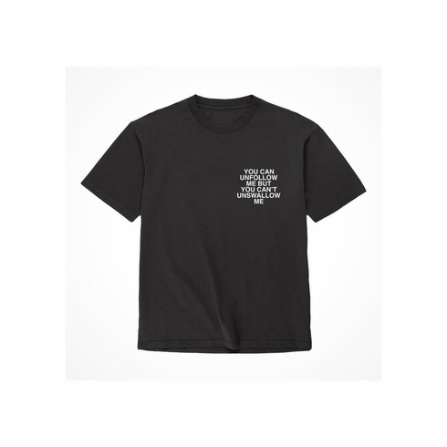 Assholes Live Forever Unfollow Me Black
