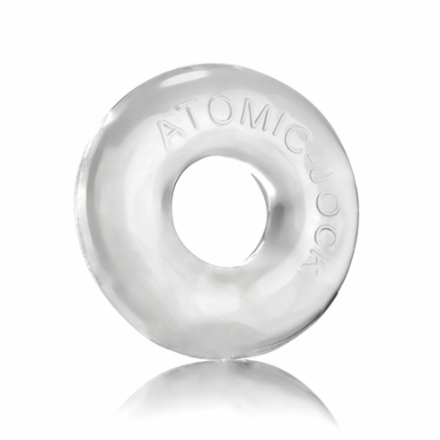 Atomic Jock Do-Nut-2 Cock Ring Clear L TPE/TPR/ABS
