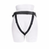 Aurora High Waisted Strap-On Black Adjustable