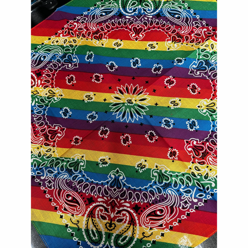 Bandana/Handkerchief Tie-Dye 21" x 21" Tie-Dye 21" x 21"