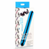 Bang! 10X Slim Metallic Rechargeable Bullet Blue 6.6" TPE/TPR/ABS