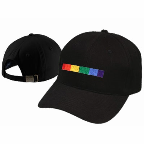 Baseball Caps - Rainbow Bar Adjustable