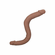 Bend and Hold Dual Dildo Brown 16"