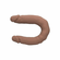 Bend and Hold Dual Dildo Brown 16"