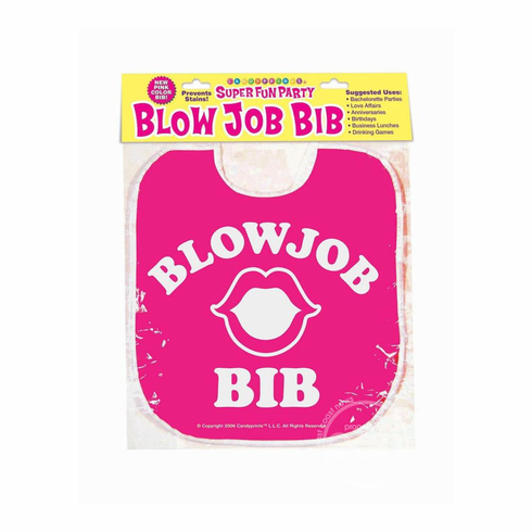 Blow Job Bib Pink