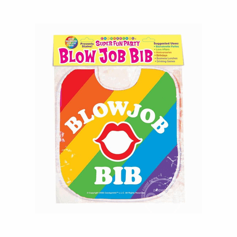 Blow Job Bib - Rainbow 1 pk