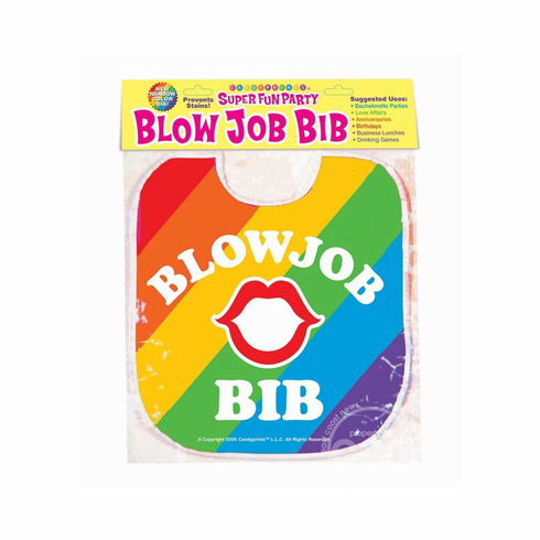 Blow Job Bib Rainbow