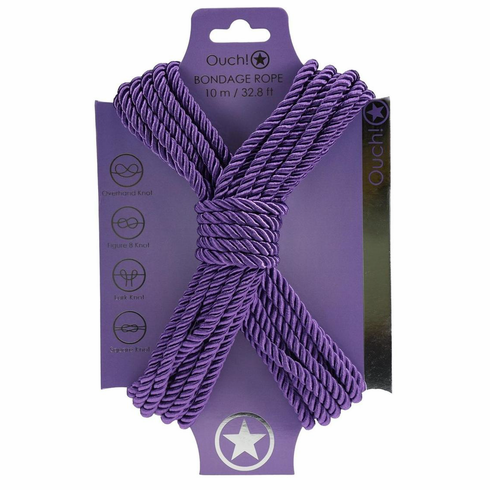 Bondage Rope - Cotton/Poly Purple 32'