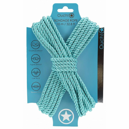 Bondage Rope - Cotton/Poly Turquoise 32'