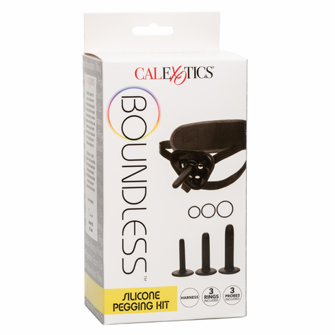 Boundless Silicone Pegging Kit  - 3 pc Set Black