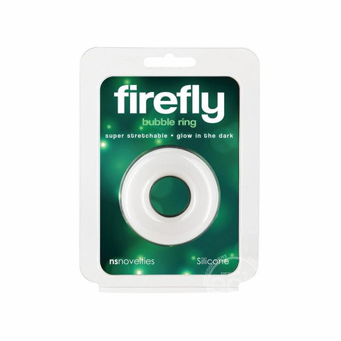 Bubble Cock Ring Glow in The Dark Glow M Silicone