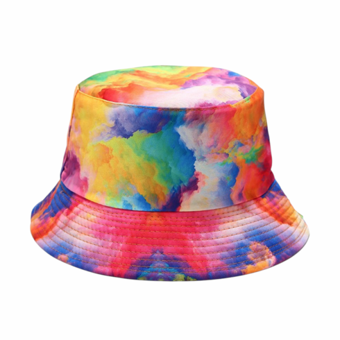 Bucket Hat - Rainbow Multicolor One Size