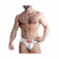 Bulger Pumper Sack Slider Jockstrap White Snow