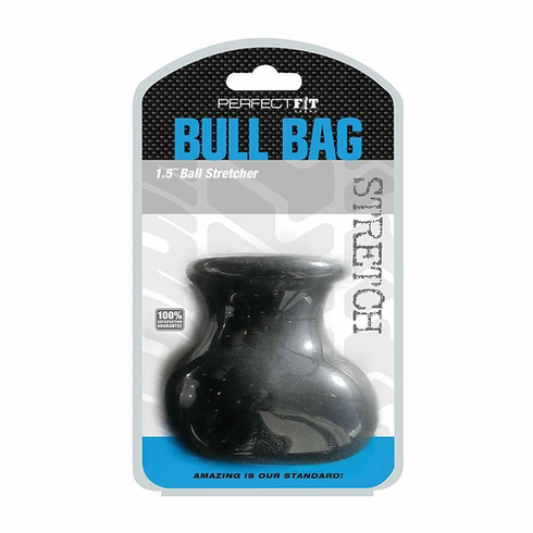 Bull Bag Ball Stretchers Black 1.5" Silicone/TPR