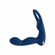 By All Means Rechargeable Silicone Anal Vibrator with Remote Blue 4" Silicone Remote