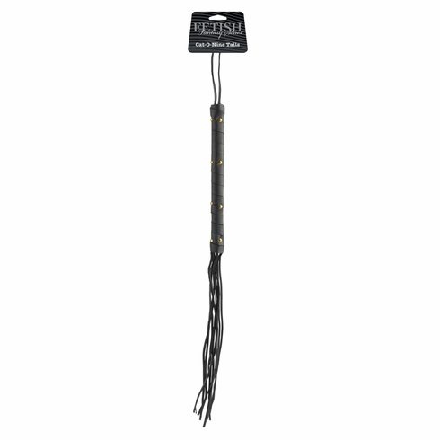 Cat-O-Nine Tails Black 9.7" PU