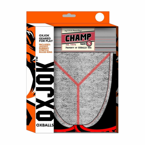 Champ Vintage Sweatshirt Jockstrap Gray Heather
